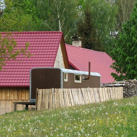 Maringotka Na Samote Na Kozi Farme Hotel Pobezovice Eksteriør billede
